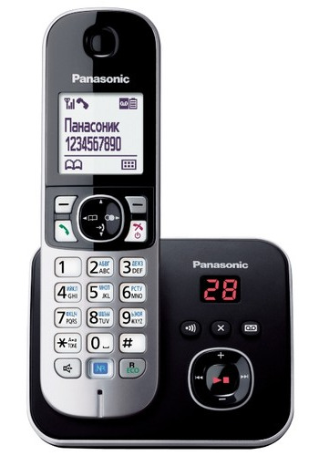 Радиотелефон Panasonic KX-TG6821RUB