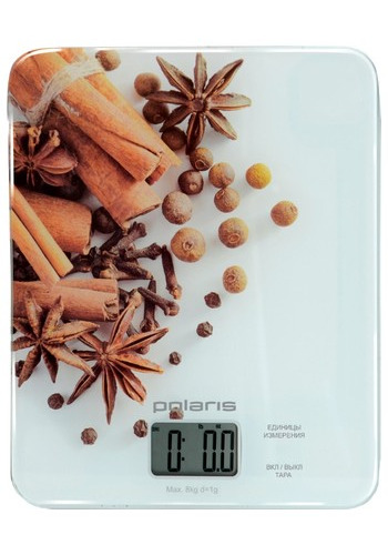 Электронные кухонные весы Polaris PKS 0832DG Spices
