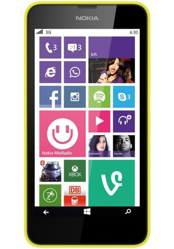 Смартфон Nokia Lumia 630 Dual sim желтый