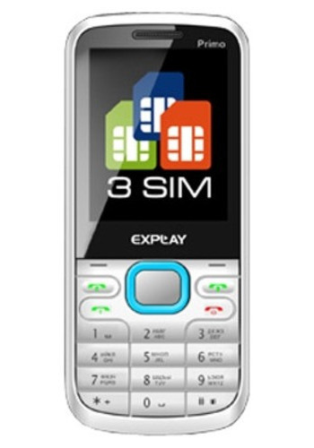 Телефон (классический, 3 SIM-карты, 2.2 дюйма) Explay Primo (черный / black)